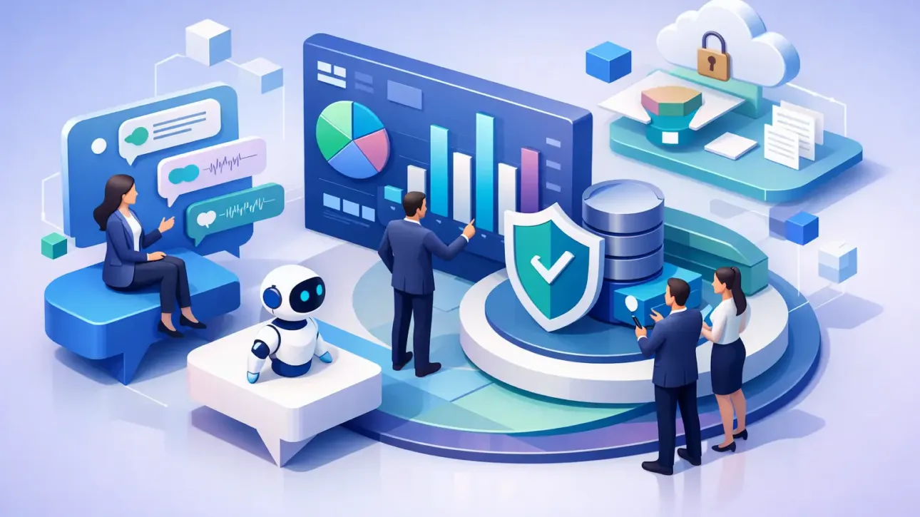 BI conversacional para empresas com governança
