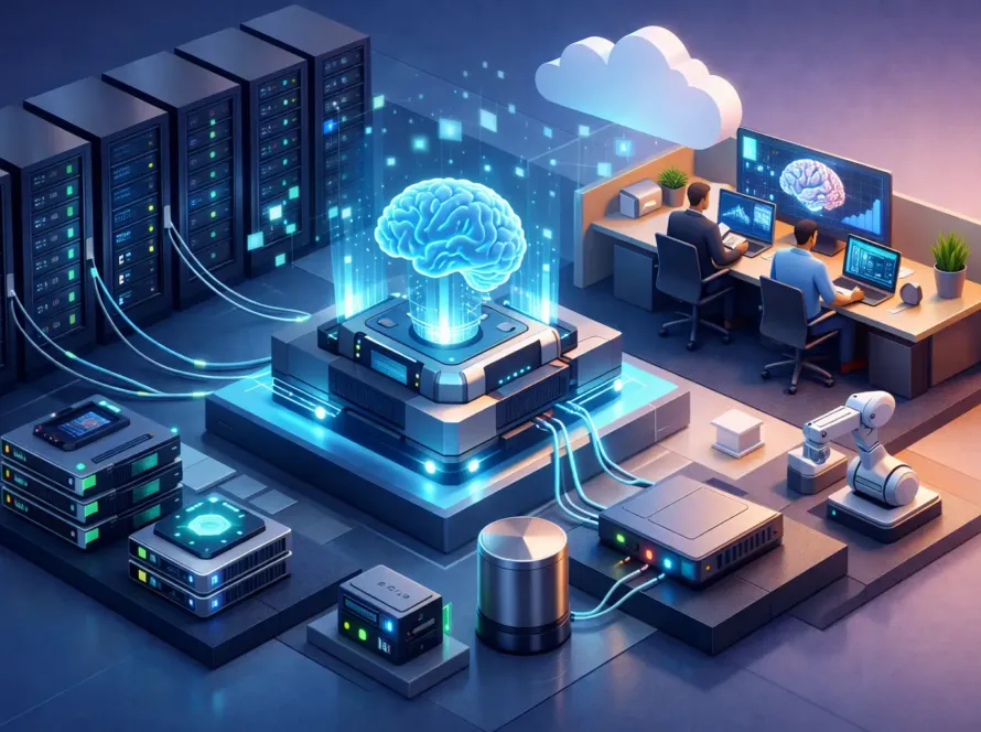 Infraestrutura de IA on premise para empresas