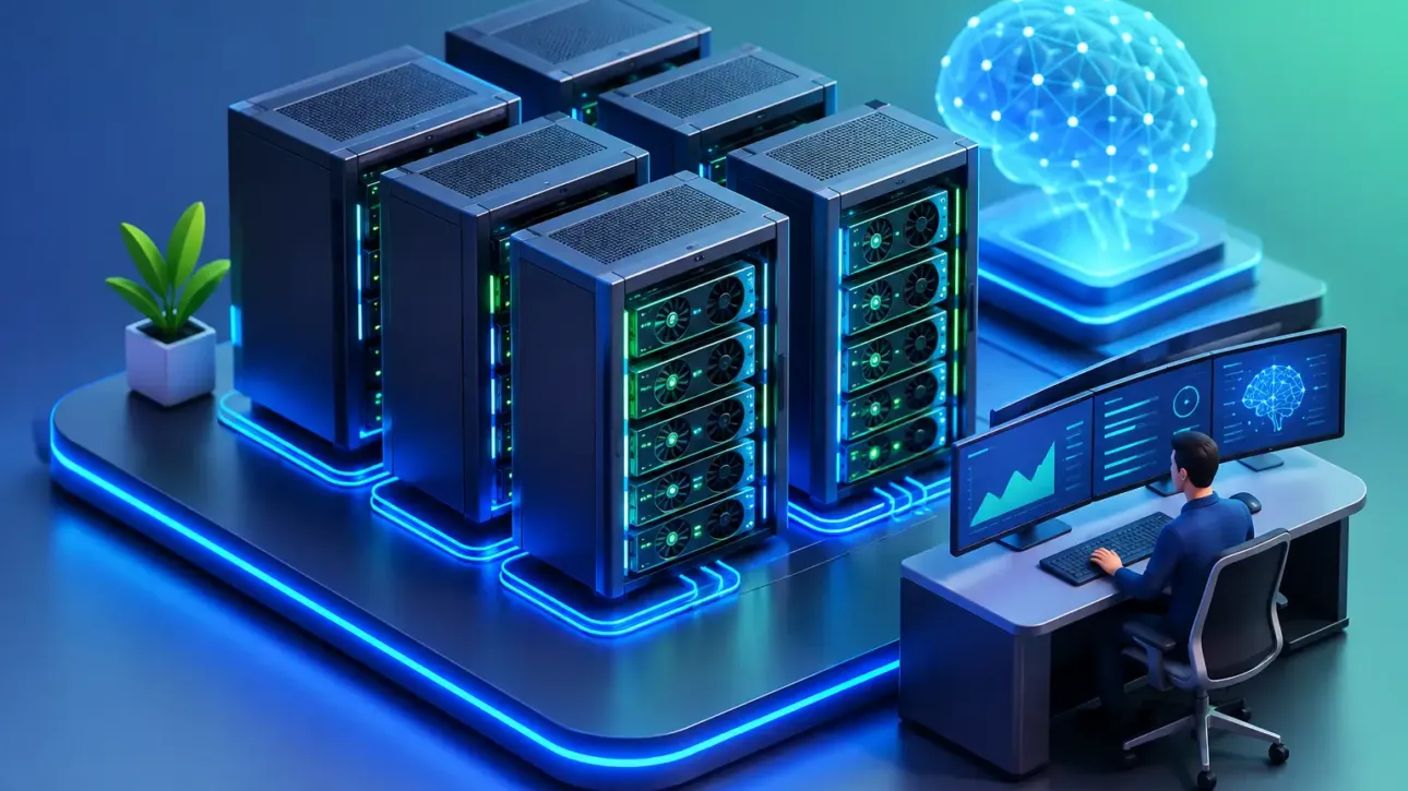 Clusters GPU para IA com Performance e Controle